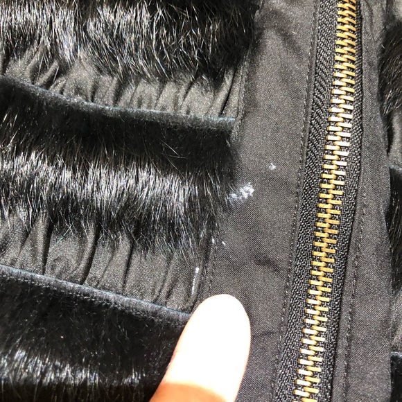 Dino Gaspari black rabbit fur silk vest medium - Picture 7 of 12